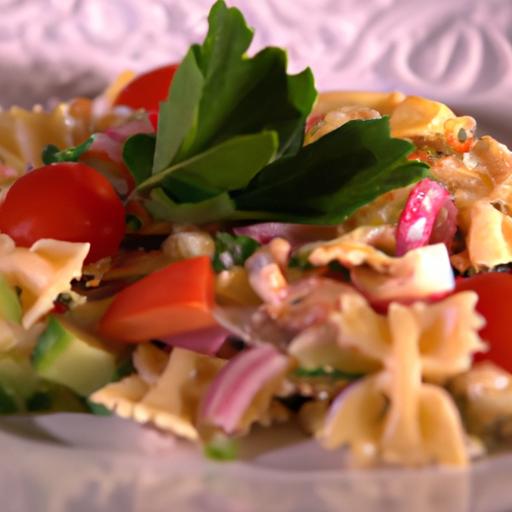 Deliciously Creamy Chicken Pasta Salad: A Perfect Crowd-Pleaser