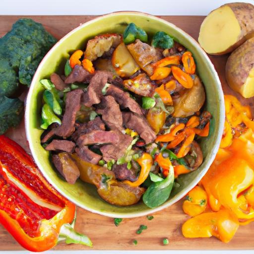 Hearty Beef & Sweet Potato Power Bowls: Nutritious Fuel