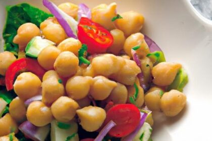 Fresh Mediterranean Chickpea Salad: A Veggie Delight