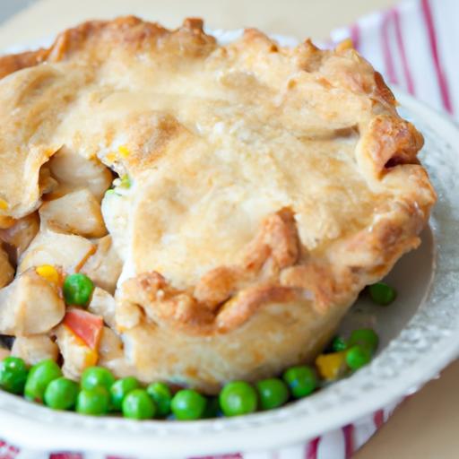 Hearty Chicken Pot Pie with Garden-Fresh Vegetables Delight