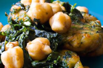 Green Goodness: Crispy Spinach and Chickpea Fritters Recipe