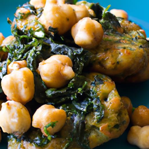Green Goodness: Crispy Spinach and Chickpea Fritters Recipe