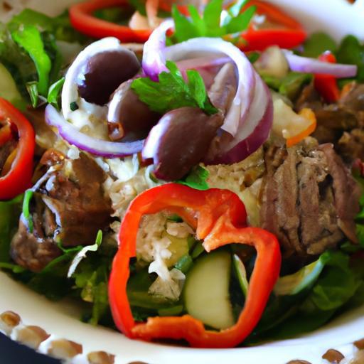 Mediterranean Lamb Bowls: A Flavorful Fusion of Freshness