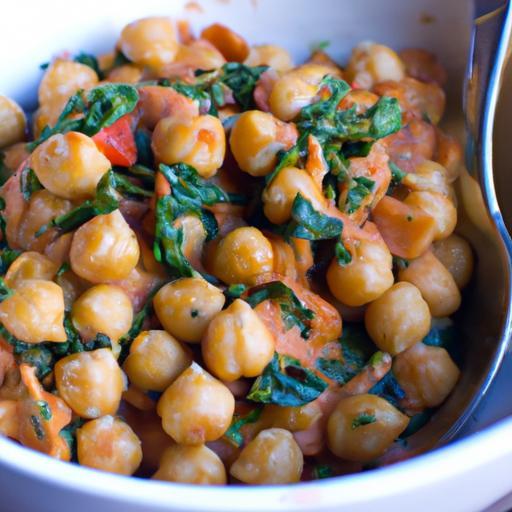 Hearty Chickpea and Spinach Curry: A Nutritious Delight