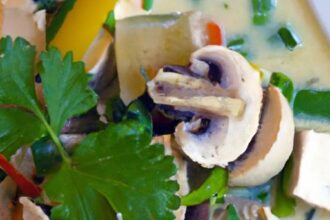 Savor Thai Green Curry with Tofu: A Flavorful Veggie Twist