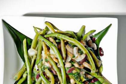 Fresh Flavors: Discover the Delight of Italian Green Bean Salad