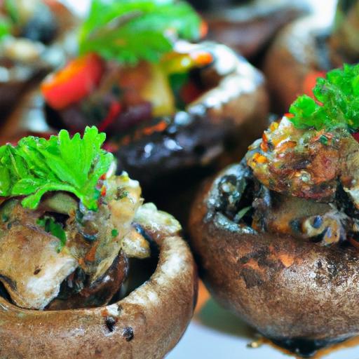 Savory Stuffed Portobello Mushrooms: A Flavorful Delight