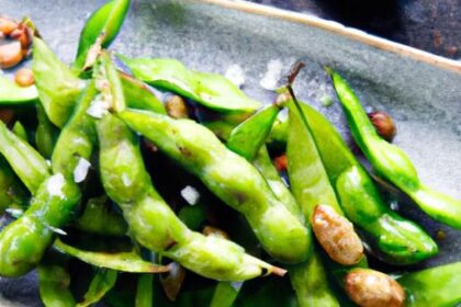 Crunchy Roasted Edamame with Sea Salt: A Wholesome Snack