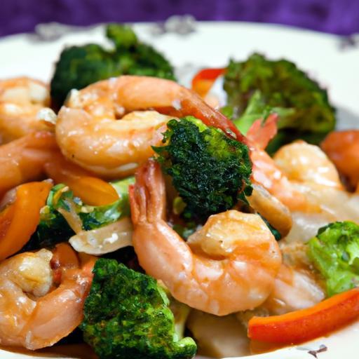 Sizzle & Serve: Vibrant Shrimp Stir-Fry with Broccoli Bliss