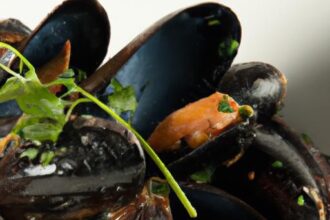 Savoring Mussels: White Wine & Garlic Elegance Unveiled