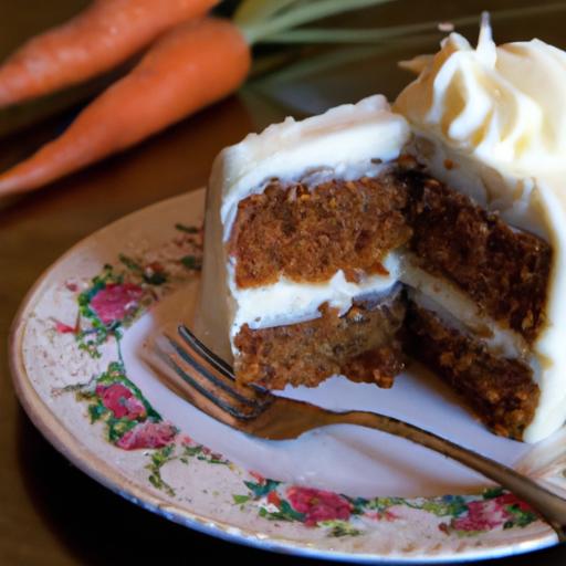 Decadent Carrot Cake with Luscious Cream Cheese frosting
