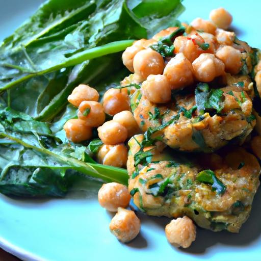 Green‌ Goodness: Crispy ⁣Spinach and​ Chickpea Fritters⁣ Recipe
