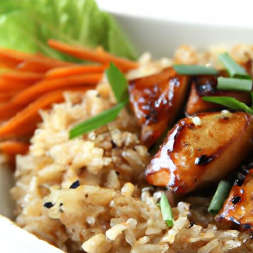 Savor the Flavor: Teriyaki Chicken & Brown Rice Bowl Delight