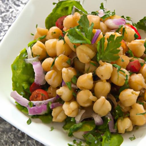 Fresh Mediterranean Chickpea Salad: A Veggie Delight
