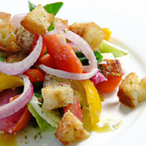 Panzanella Salad:​ A Crispy, ⁢Fresh​ Taste‌ of Italian ‍Summer