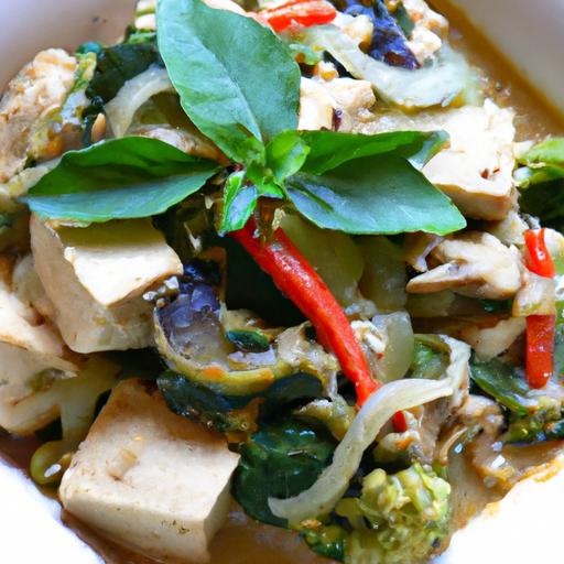 Savor Thai ‍Green Curry with Tofu: A Flavorful Veggie Twist