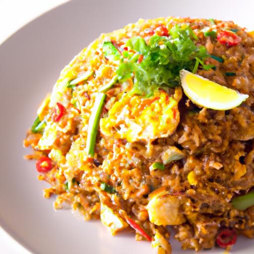 Nasi Goreng: Indonesia's Beloved ‍Spiced Fried Rice Delight