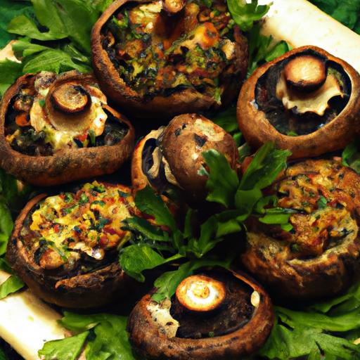 Savory Stuffed Portobello Mushrooms: A Flavorful‌ Delight