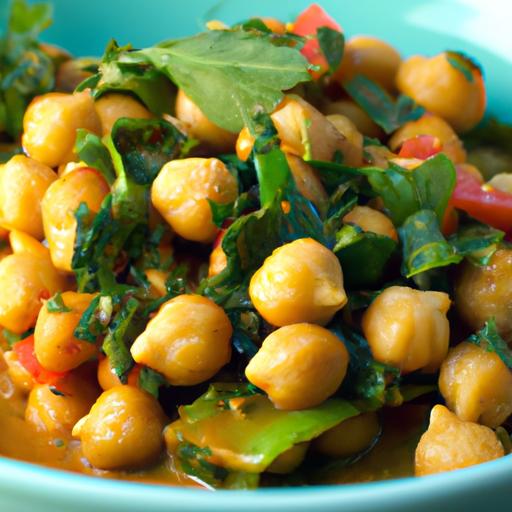 Hearty Chickpea and Spinach Curry: A Nutritious Delight