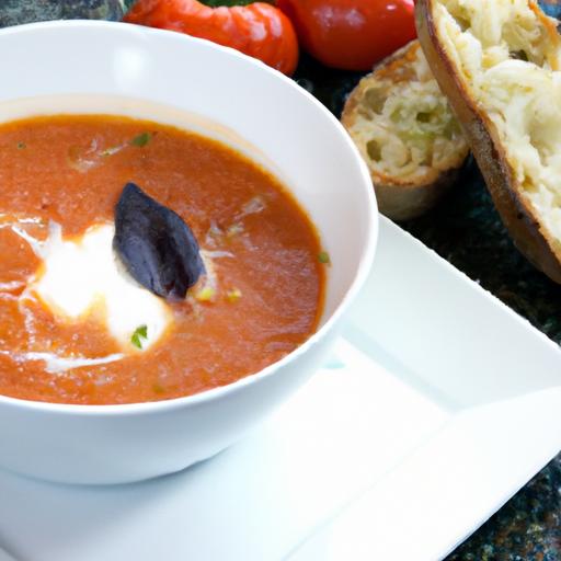 Tomato Basil Soup:⁣ A ‌Classic Comfort⁣ with Fresh Flair