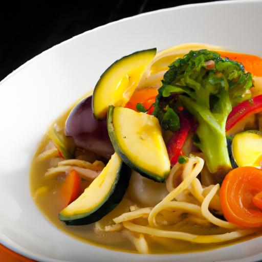 Warm Your Soul: Delicious Fideo Soup with Fresh Vegetables