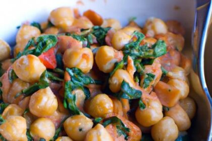 Hearty Chickpea and Spinach Curry: A Nutritious Delight