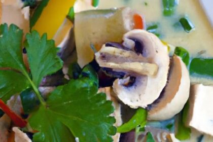 Savor Thai Green Curry with Tofu: A Flavorful Veggie Twist