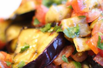 Savor Summer: Grilled Eggplant with Zesty Tomato Salsa