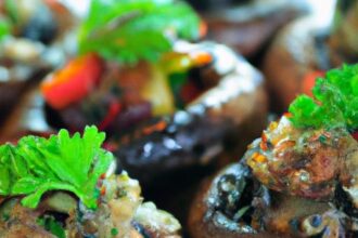 Savory Stuffed Portobello Mushrooms: A Flavorful Delight