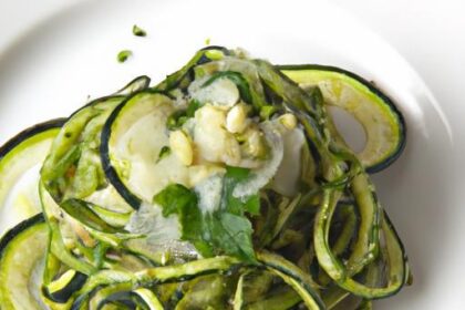 Zucchini Noodles with Pesto: A Fresh Twist on Classic Flavor