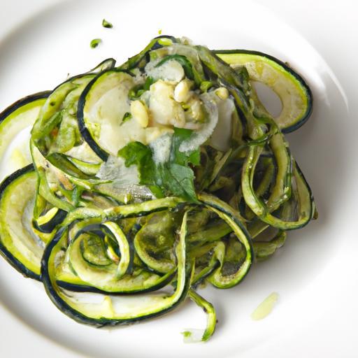Zucchini Noodles with Pesto: A Fresh Twist on Classic Flavor