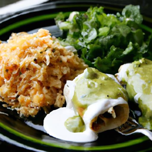 Zesty Chicken Enchiladas with Homemade Green Sauce Guide