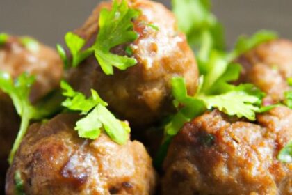 Savory Lamb Meatballs: Recipe for Flavorful Bites