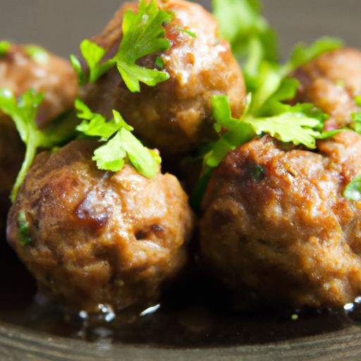 Savory Lamb Meatballs: Recipe for Flavorful Bites