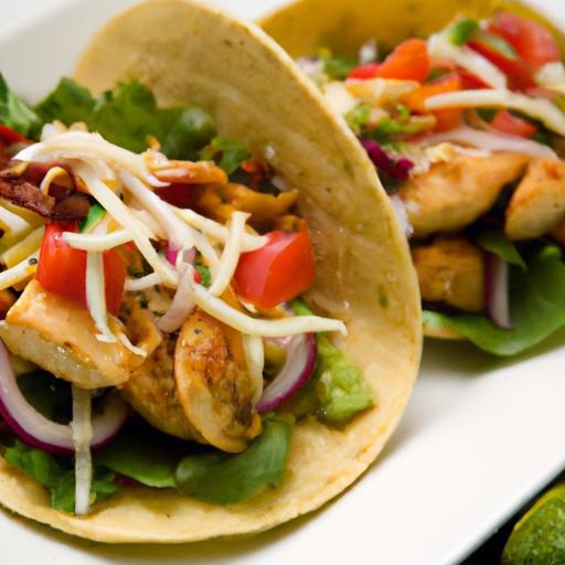 Skinny Chicken Tacos: Flavorful Bites with a Healthy Twist