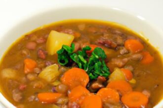 Hearty Lentil & Vegetable Soup: A Nutritious Delight