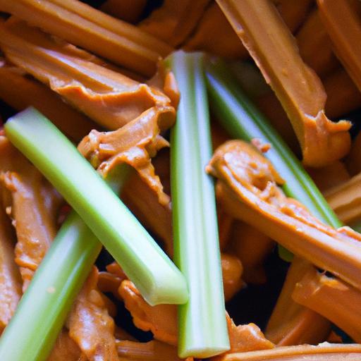 Crunchy Delights: The Power of Celery Sticks with Peanut Butter