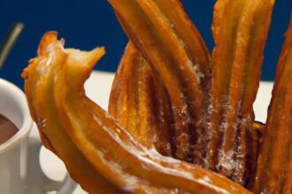 Golden Spanish Churros and Their Perfect Hot Chocolate Pairing