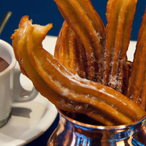 Golden Spanish Churros and Their Perfect Hot Chocolate Pairing
