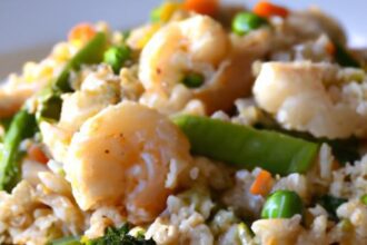 Shrimp Cauliflower Fried Rice: A Low-Calorie Delight