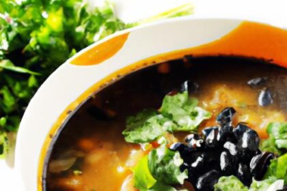 Savor the Flavor: Low-Calorie Black Bean Soup Recipe