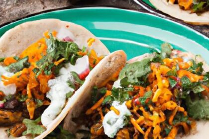 Flavor Fusion: Sweet Potato and Cilantro Tacos Delight