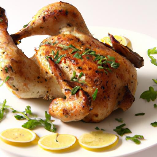 Zesty Lemon Herb Roasted Chicken Recipe: Juicy & Flavorful