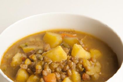 Wholesome Hearty Lentil and Potato Soup: Comfort in a Bowl