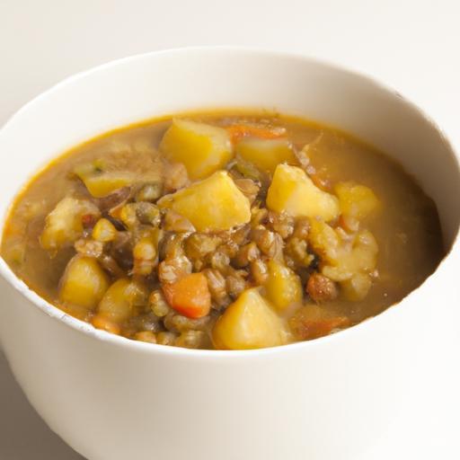 Wholesome Hearty Lentil and Potato Soup: Comfort in a Bowl