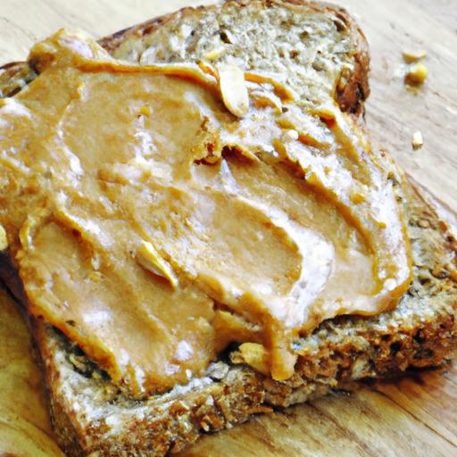 Power-Packed Breakfast:⁤ Whole Grain Toast with Peanut Butter & Chia
