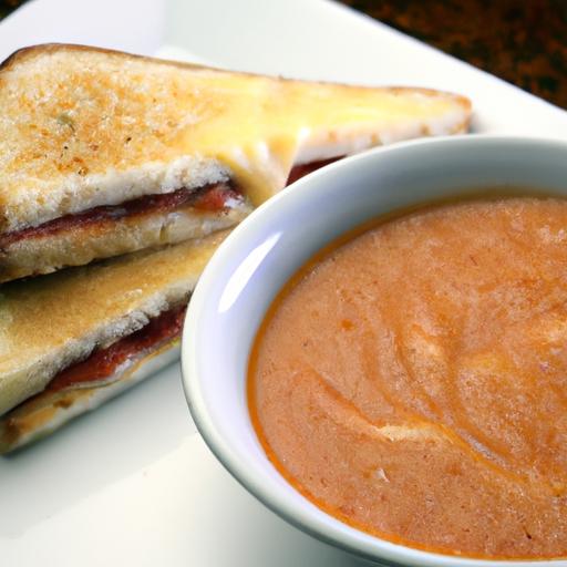 The Perfect Pair: Grilled Cheese Meets Tomato Soup Magic