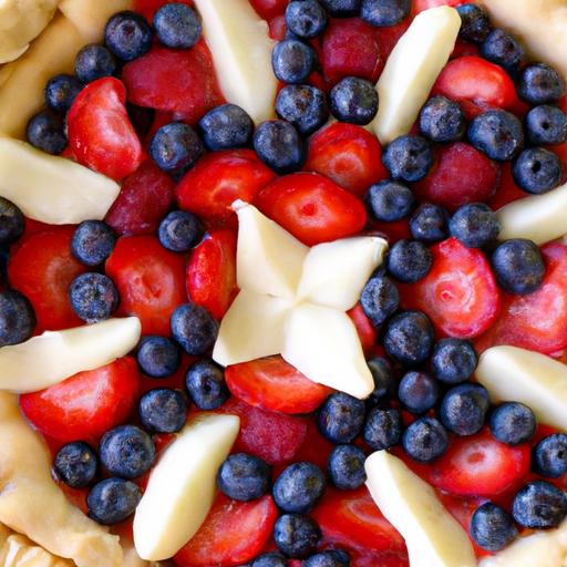Patriotic Delight: How to Make American Flag Fruit pizza