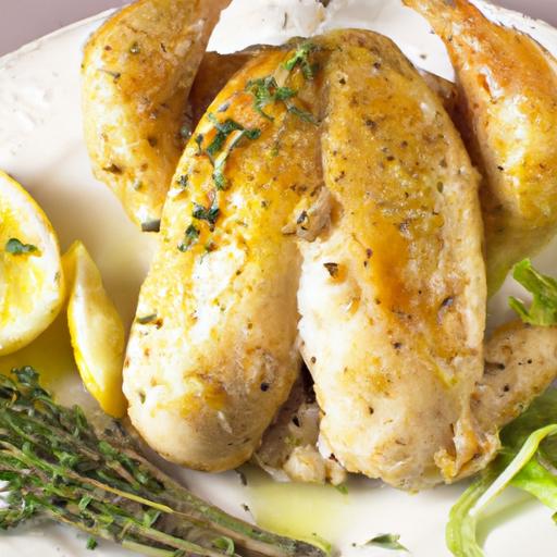 Zesty Lemon Herb Roast chicken: A Flavorful Classic Recipe