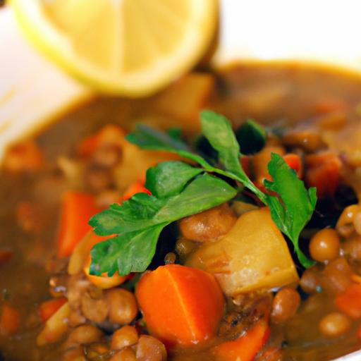 Hearty Lentil &​ Vegetable Soup: A Nutritious Delight